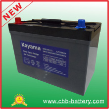 12V 100ah Deep Cycle Gel Battery for Recreational Vehicle